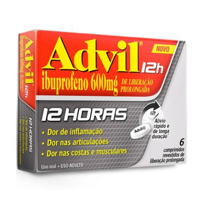 Advil 12 Horas 6 Comprimidos